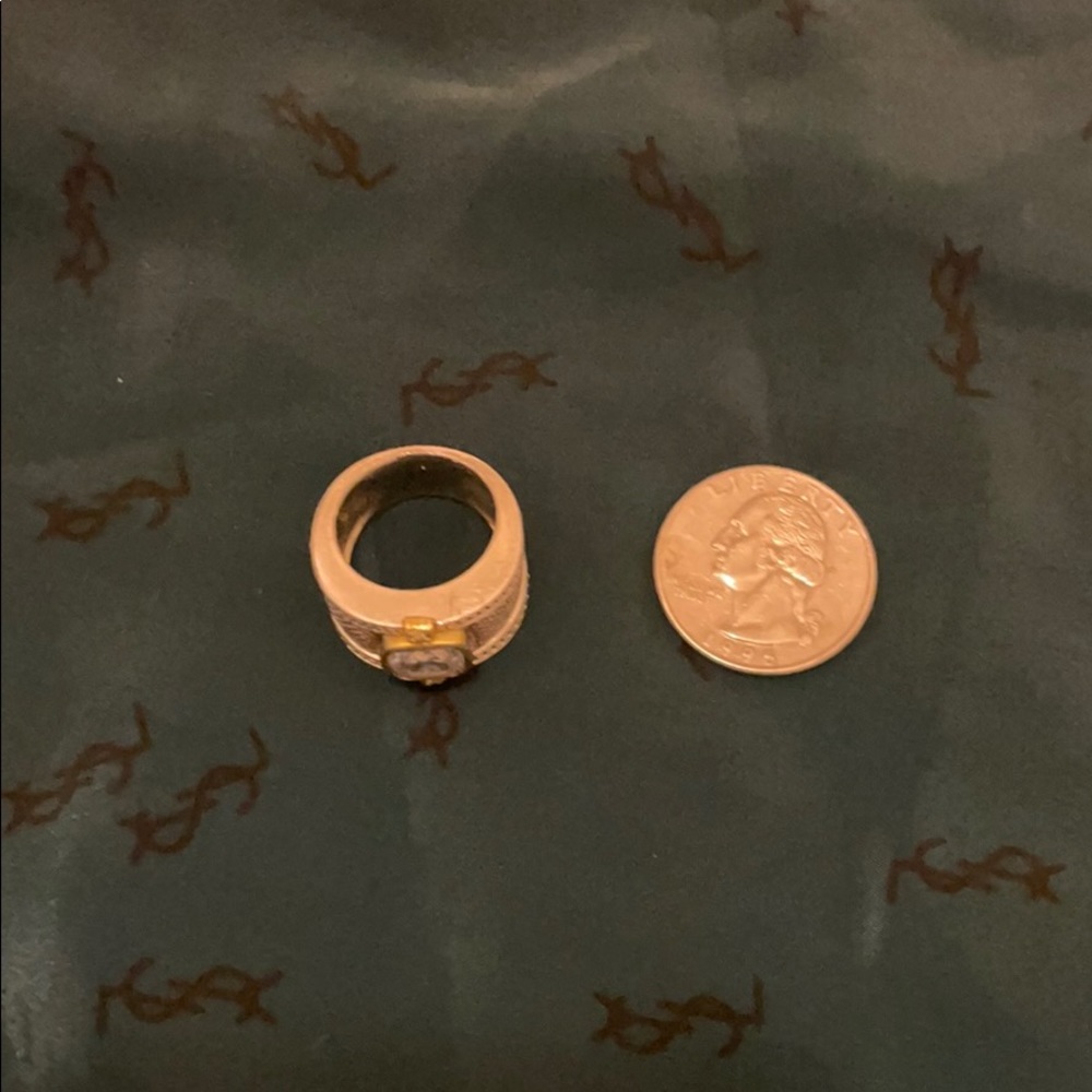 Judith Ripka Two 18KT 925 ring - Picture 4 of 4